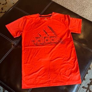 Adidas orange shirt. Athletic.